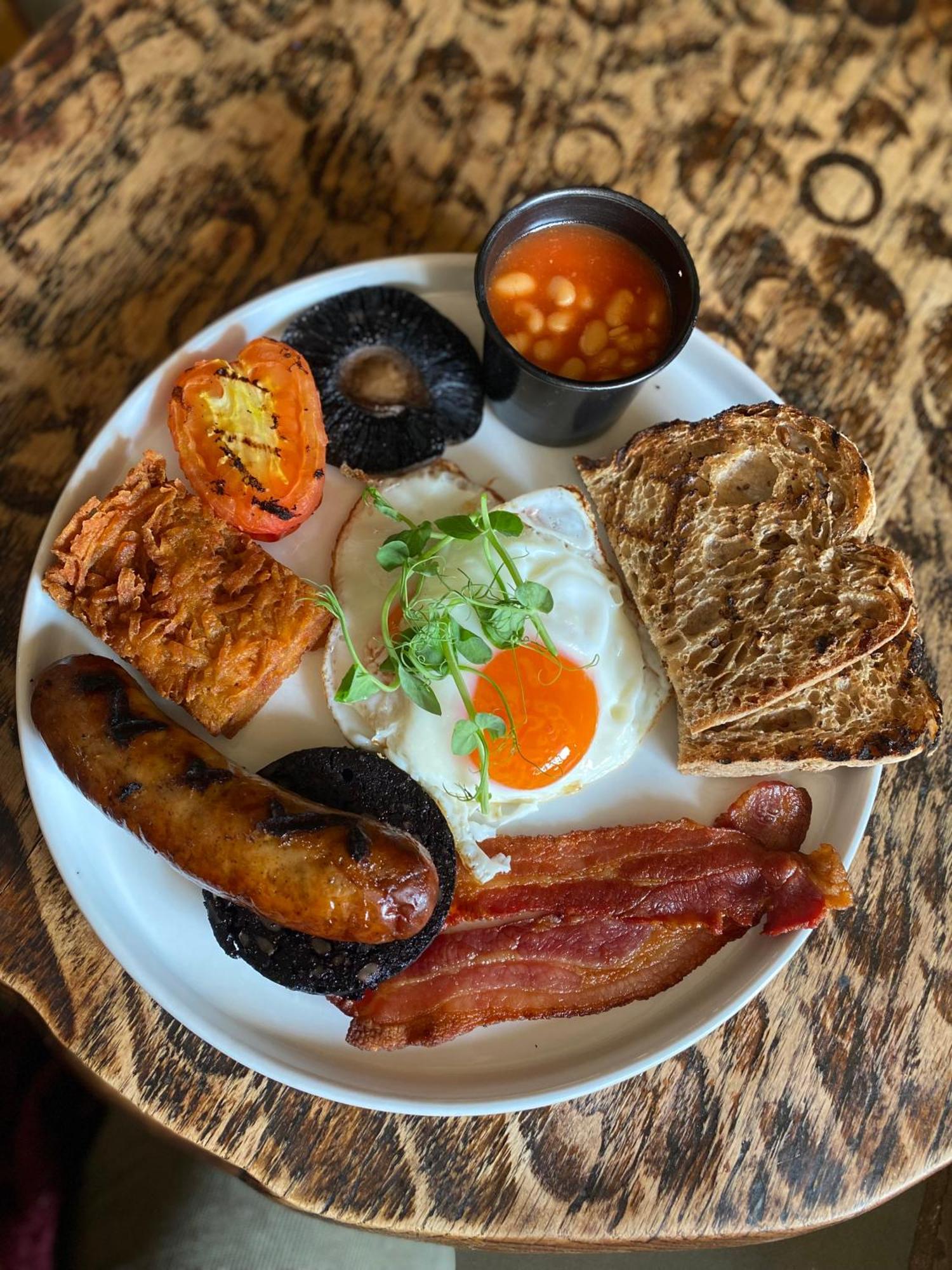 The George Inn Barford St Michael Exterior foto English breakfast